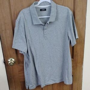 XL Alfani Light Gray Polo Shirt